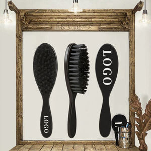 पेशेवर पुरुषों के नाई फीका ब्रश आयनिक हेयरकट उपकरण और नायलॉन कंघी और व्यापक गर्दन ब्रश के साथ चेहरे की सफाई उपकरण - Product Image 2