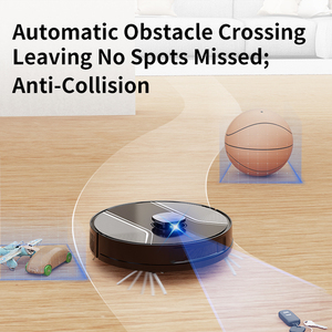 OEM thông minh tự làm trống Robot Máy hút bụi Alexa LDS điều hướng Laser Lập Bản Đồ thời gian thực Kết nối Wi-Fi bụi khô - Product Image 2