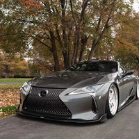 Lèvre de pare-chocs avant en T en fibre de carbone sèche neuve et d'occasion pour la mise à niveau du kit de carrosserie Lexus LC500/LC500h