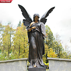 Escultura de <span class=keywords><strong>León</strong></span> y señora de bronce, escultura conmemorativa de <span class=keywords><strong>Victoria</strong></span>, decoración clásica al aire libre, famosa - Product Image 6