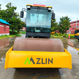 Rouleau compresseur hydraulique vibrant à double tambour ZLIN, 10 tonnes, pour asphalte, à vendre - Product Image 5
