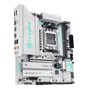 Nueva Placa Base TX B650M PLUS WIFI DDR5 AM5, Chipset AMD B650E, PCB Completamente Blanco, Inalámbrica, para Juegos, M.2 PCIe5.0 - Product Image 2