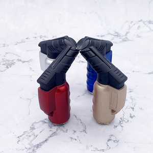 Sigari a Gas butano all'ingrosso piccolo sottile ricaricabile antivento ricaricabile da cucina bruciatura a getto di torcia accendini a fiamma - Product Image 3