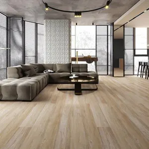 Household Wood Grain Thick Waterproof Plastic Spc Lvt Vinyl Flooring