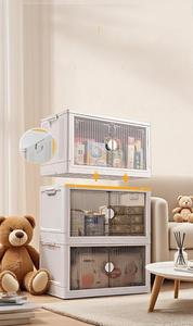 Armoire de rangement pliable de grande taille pour collations Armoire de rangement magnétique empilable suspendue à la porte - Product Image 5