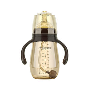 Bouteilles pour bébés PP à col large, anti-coliques, anti-étouffement, de qualité alimentaire, incassables, faciles à nettoyer, résistantes à la chaleur - Product Image 1