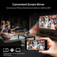 Usine Original HY320 Mini 720p Projecteur Smart Multimédia Mini Portable Jeu LED Projecteur De Poche Home Cinéma Beamer Projecteur