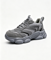 Chaussures de sécurité basses en acier renforcé, résistantes aux perforations et aux coupures