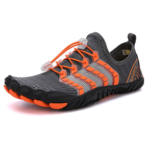 HEVA - <span class=keywords><strong>Zapatillas</strong></span> de Goma Unisex Personalizadas, Zapatos de Agua Gruesos para Playa, Pies Descalzos, Punta Ancha, Cinco <span class=keywords><strong>Dedos</strong></span>, Yoga, Fitness, Caminar, Natación, Pesca - Product Image 1