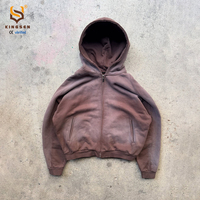 Sudaderas Unisex Personalizadas de Estilo Urbano, Sin Cordones, 100% Algodón, Capucha Doble, Sudadera con Estampado Puff y Pedrería para Hombre