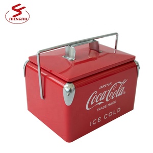 Boîte isotherme isotherme 7l en métal, isolée, mini coffre-fort isotherme pour boissons, aliments, pêche, Bbq - Product Image 1