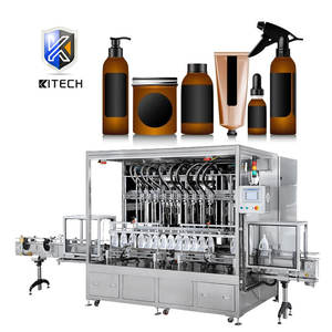 آلة تعبئة سائل زجاجات مستحضرات التجميل الأوتوماتيكية المخصصة ذات نوعية جيدة - Product Image 1