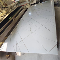 Nouvelle conception innovante de feuille de marbre en PVC UV pour les architectes créatifs