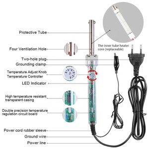 Nuevo Kit de Soldadura de 60W con Puntas para Soldar, Grabar en Madera y Herramientas Eléctricas - Product Image 3