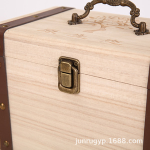 <b>Wooden</b> <b>Tea</b> Packaging <b>Box</b> Rectangle Pine Wood Handmade Gift Craft <b>Box</b> For Fuding White <b>Tea</b> Pu'er <b>Tea</b> Loose <b>Tea</b> - Product Image 2