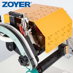 ZOYER Colando máquina ZY-SM101 industrial máquina de costura do vestuário para não-traço T-shirt peças, colando aparar, colando