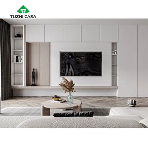 Mueble de TV de televisión flotante largo, Unidad de mesa, mueble de TV <span class=keywords><strong>para</strong></span> <span class=keywords><strong>muebles</strong></span> de sala de estar - Product Image 2
