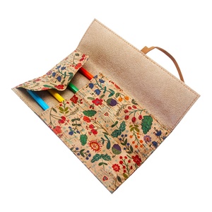 Estuche para Lápices de Corcho Vegano Boshiho RTS, Estuche Ecológico para Lápices, Juego de Regalo, Porta Lápices, Estuche Escolar Personalizado de Corcho - Product Image 6