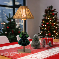 Personnalisé Accueil Festivals Cadeau de Noël Lampe de table sans fil Décoration Hommes Décorations de table de Noël Lampe de bureau