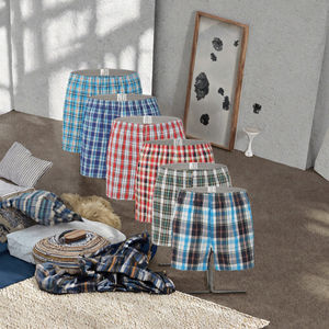 Biancheria intima da <span class=keywords><strong>uomo</strong></span> di alta qualità cotone traspirante modello TFK003 Plus Size M-2XL stampe personalizzate vita 0.98 dollaro moda <span class=keywords><strong>uomo</strong></span> cotone - Product Image 3