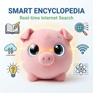 Juguete de Peluche de Cerdo Inteligente con IA, Diseño Personalizado ODM, Compañero Emocional para Guarderías, Desarrollo de Habilidades Sociales, Juego Interactivo Educativo Temprano - Product Image 5