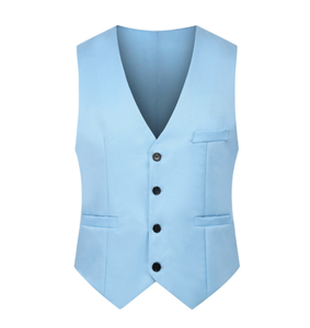 Liu Ming ucuz toptan yeni erkek sonbahar kış V boyun düğmeleri Blazer artı boyutu resmi iş ceket yelekler - Product Image 2