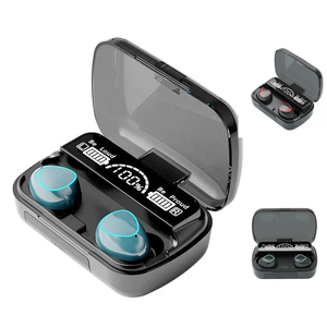 TWS M10 Stereo In-Ear Wireless 5.1 Earphone with Power bank Waterproof Sports Headset with LED <b>Display</b> Charging <b>Box</b> for Gamers - Product Image 5