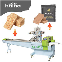Machine d'emballage automatique horizontale pour biscuits compressés