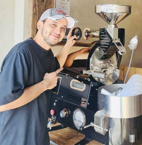 Máy rang cà phê bằng màn hình cảm ứng, dung tích 1kg 2kg 3kg 5kg 12kg, dùng cho gia đình và thương mại, rang hạt cà phê xanh - Product Image 5