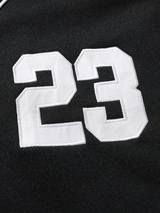 Ricamo da uomo nuova giacca da <span class=keywords><strong>Baseball</strong></span> Street taglie forti stile College in pelle scamosciata in poliestere con abiti da <span class=keywords><strong>Softball</strong></span> ricamati - Product Image 4