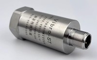 Transmetteur de vibrations VBS110V, installation filetée, transmetteur de vibrations magnétoélectrique