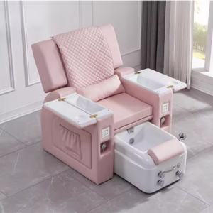 Fauteuil de pédicure électrique de luxe moderne et sobre 2026, fauteuil de bain de pieds marron, fauteuil de spa pour les pieds, vente en gros - Product Image 3