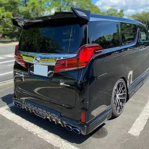 Aileron arrière simple en fibre de verre de remplacement pour Toyota Alphard Vellfire 30 Series AH30 ROW à partir de 2015 - Product Image 2