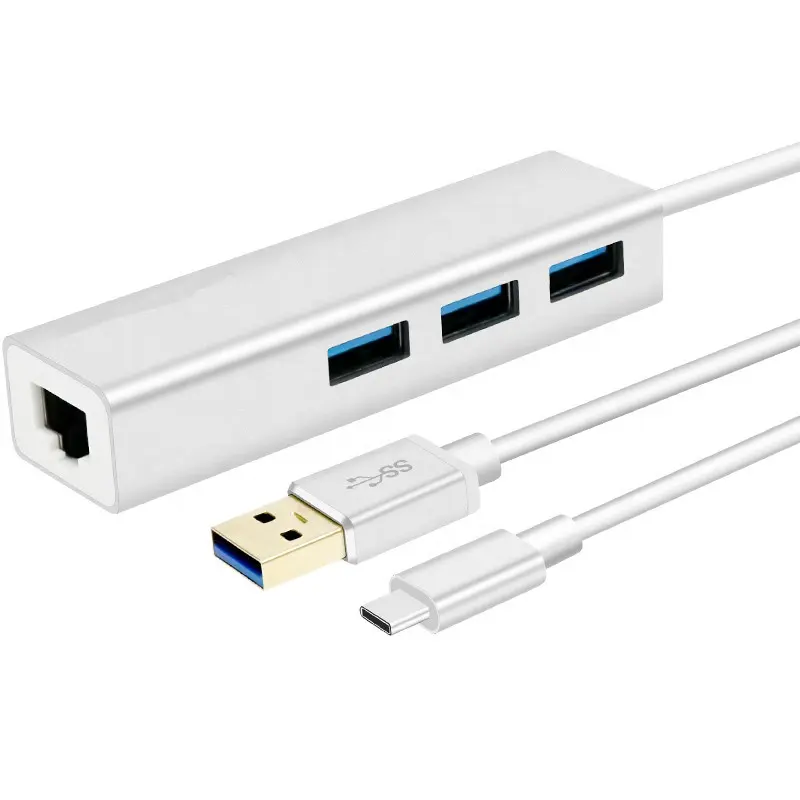 USB C Hub, USB C HDMI Adapter 4 in 1 Type C Hub with 4K USB C to HDMI, 3 USB 3.0 Ports for MacBook Pro