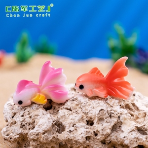 Micro-paisaje creativo, pequeños <span class=keywords><strong>peces</strong></span> coloridos, pecera con burbujas, paisajismo <span class=keywords><strong>de</strong></span> acuarios, accesorios decorativos DIY - Product Image 3