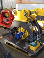 Compacteur de sol hydraulique vibrant professionnel pour excavatrice