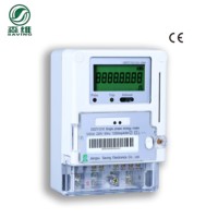 Medidor eléctrico prepago monofásico Medidor de potencia Lorawan de fábrica con producto de medidores de energía RS485/Lorawan
