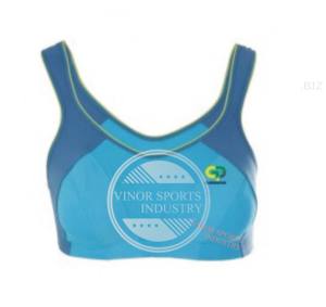 Soutien-gorge de sport Fitness Yoga & Gym pour femmes avec logo personnalisé Design simple Tissu respirant grande taille - Product Image 1