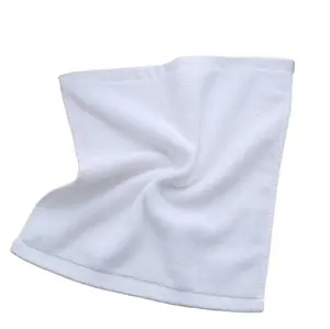 12x12 inch white cotton face washcloth cotton terry hand towels