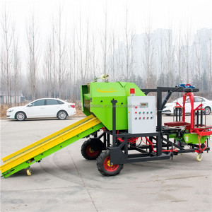 Presse à balles automatique pour tiges de maïs Machine à emballer pour ensilage d'herbe Machine à balles pour tiges d'arachide et de maïs - Product Image 6