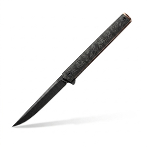 Cuchillo Personalizable FB025 de Alta Calidad, Acero Inoxidable, Mango de Fibra de Carbono, DIY OEM, 1 Año de Garantía - Product Image 6