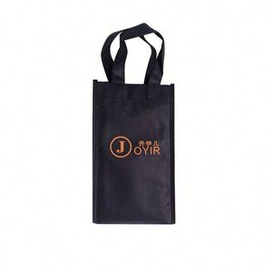 Bolsa de Vino Personalizada al por Mayor, Promocional, Reutilizable, Impermeable, de Tela No Tejida, para una Sola Botella - Product Image 3