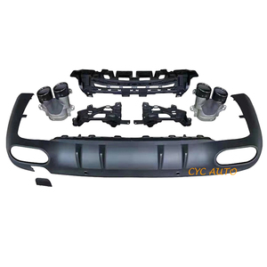 CLS53 AMG style car parts diffusore paraurti posteriore per <span class=keywords><strong>Mercedes</strong></span> Benz classe <span class=keywords><strong>CLS</strong></span> W257 Coupe a 4 porte <span class=keywords><strong>C257</strong></span> 2018 2019 2020 2021 + - Product Image 1