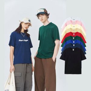 High Quality Plus Size T-Shirt Customize Printed Logo Men Plain O Neck Tshirt Custom Oversized T Shirt for Men - Product Image 1