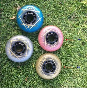 Roue de frein à neuf roues quatrième génération dérive résistante à l'usure arrêt de frein fantaisie roue de <span class=keywords><strong>patin</strong></span> à <span class=keywords><strong>glace</strong></span> spéciale - Product Image 4