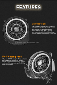Phụ Kiện Xe Hơi <span class=keywords><strong>LED</strong></span> Đèn Pha 2015-2017 J-E-EP Renegade Trắng Đôi Mắt Thiên Thần E-Mark <span class=keywords><strong>LED</strong></span> Headlighit Chuyển Đổi <span class=keywords><strong>Kit</strong></span> - Product Image 2