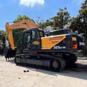 Precio bajo con alta calidad Hyundai 305LC-9S Excavadora usada Excavadora grande para la venta - Product Image 1