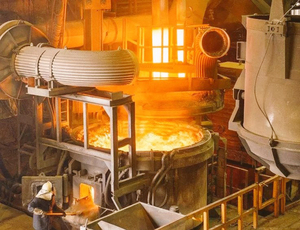 15T/Stunde Stahl ofen zum Gießen von Drahts tab Lichtbogen ofen Erz schmelzofen - Product Image 2