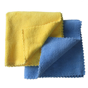 Serviette de lavage auto en microfibre 40x40cm 350gsm avec bordure en dentelle, chiffon absorbant pour le detailing auto - Product Image 3
