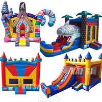 Enfants lune gonflable Moonwalk Water Jumper gonflable lune marche château gonflable saut Commercial arc-en-ciel rebond maison location de fête